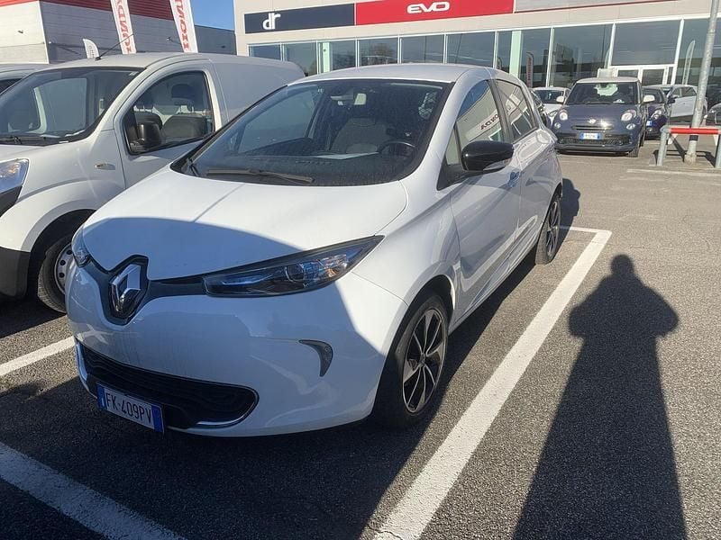 Usata Renault Zoe Intens 42 kW (58 CV) 2017 Bianco Utilitaria