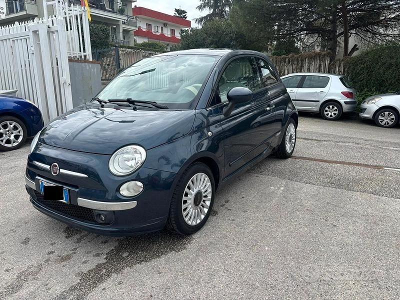 Usata Fiat 500 Lounge 69 CV (50 kW) 2008 Blu Berlina