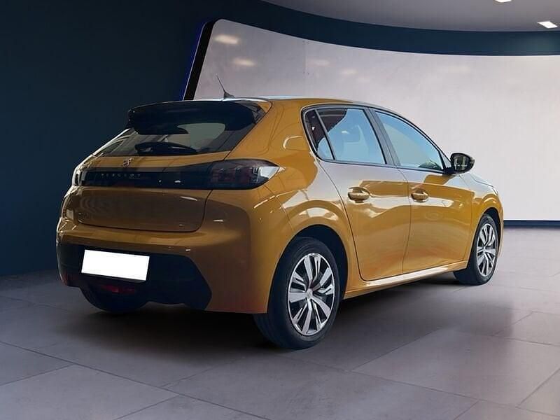 Usata Peugeot 208 Active 75 CV (55 kW) 2020 Giallo Utilitaria