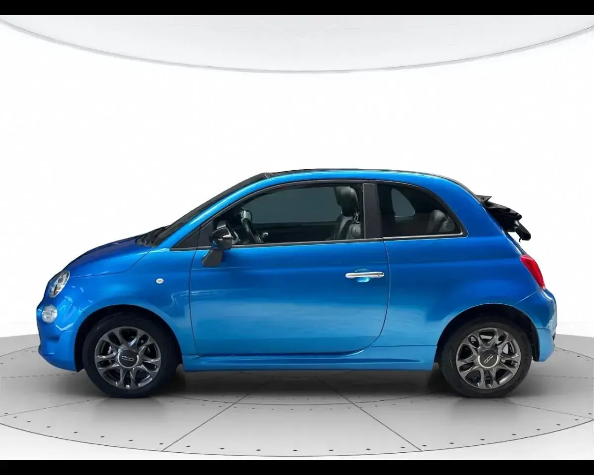 Usata Fiat 500C Dolcevita 70 CV (51 kW) 2021 Blu Cabrio