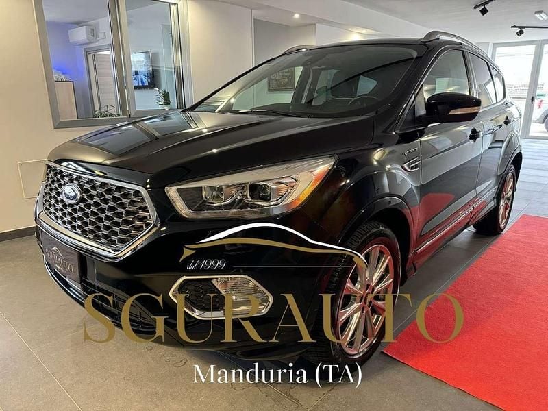 Nero Usata 2018 Ford Kuga Vignale SUV | 15.490 € (Buon prezzo) - Immagine 1/4