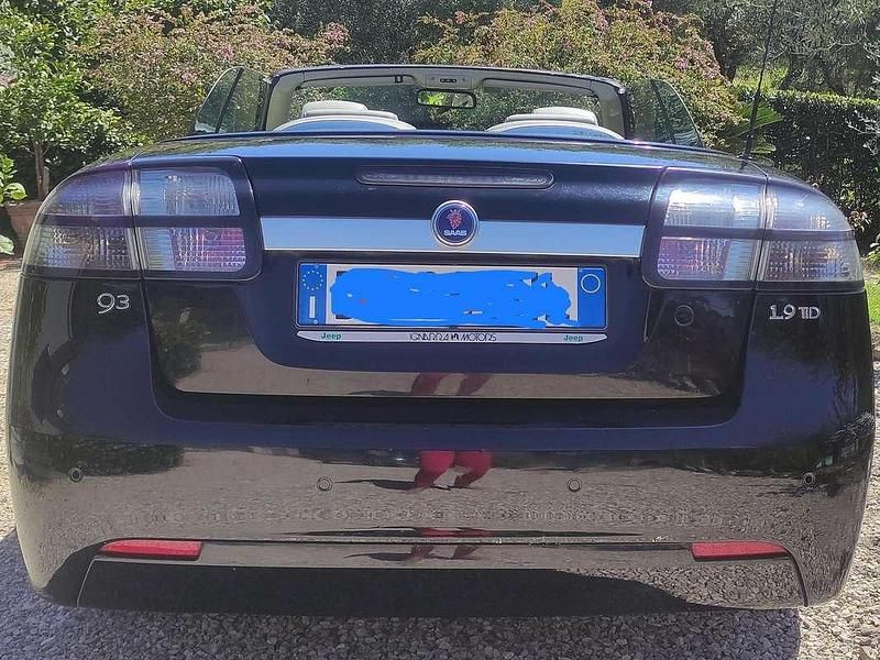Usata Saab 9-3 Cabriolet Vector 150 CV (110 kW) 2008 Nero Cabrio