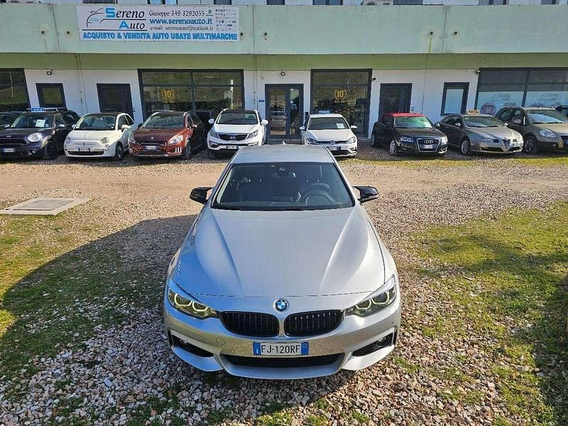Usata BMW 420 Sport Line 190 CV (139 kW) 2017 Argento Coupé