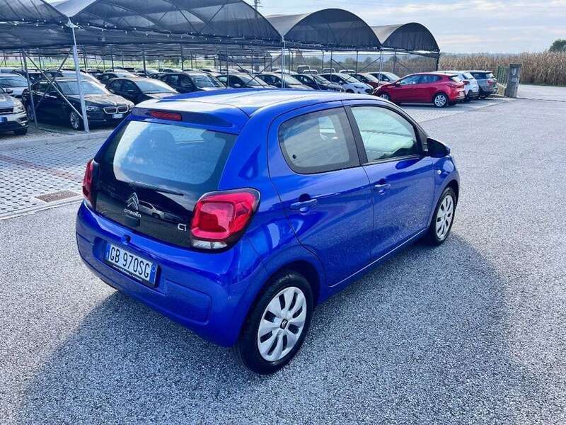 Usata Citroën C1 Feel 72 CV (52 kW) 2020 Blu Utilitaria
