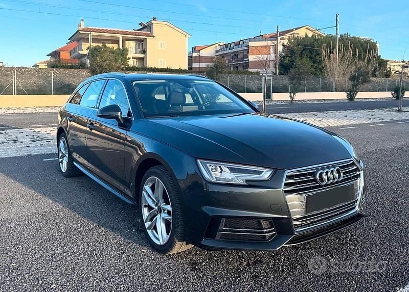 Usata Audi A4 S-Line 170 CV (125 kW) 2017 Grigio Station wagon