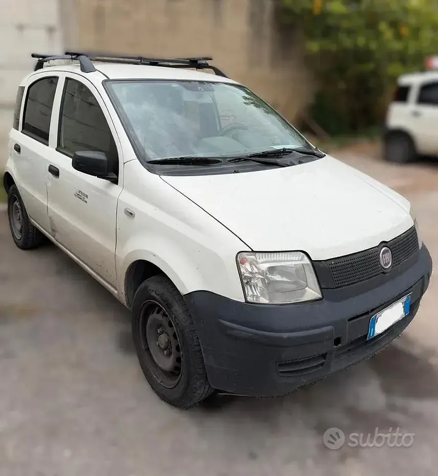 Usata Fiat Panda 60 CV (44 kW) 2008 Bianco Utilitaria