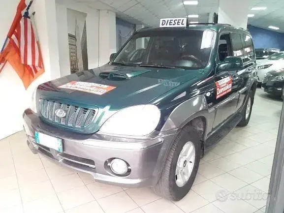 Usata Hyundai Terracan Premium 150 CV (110 kW) 2003 Verde SUV