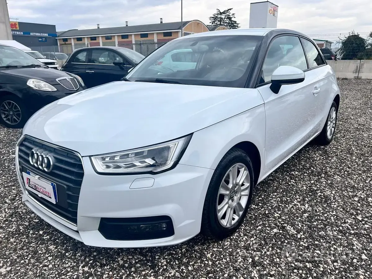 Usata Audi A1 90 CV (66 kW) 2015 Bianco Utilitaria