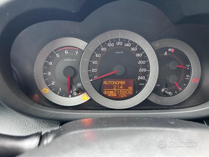 Usata Toyota RAV4 Luxury 177 CV (130 kW) 2006 Nero SUV