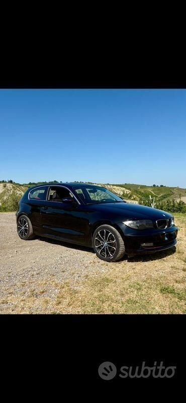 Usata BMW 118 Coupé 143 CV (105 kW) 2010 Nero Coupé
