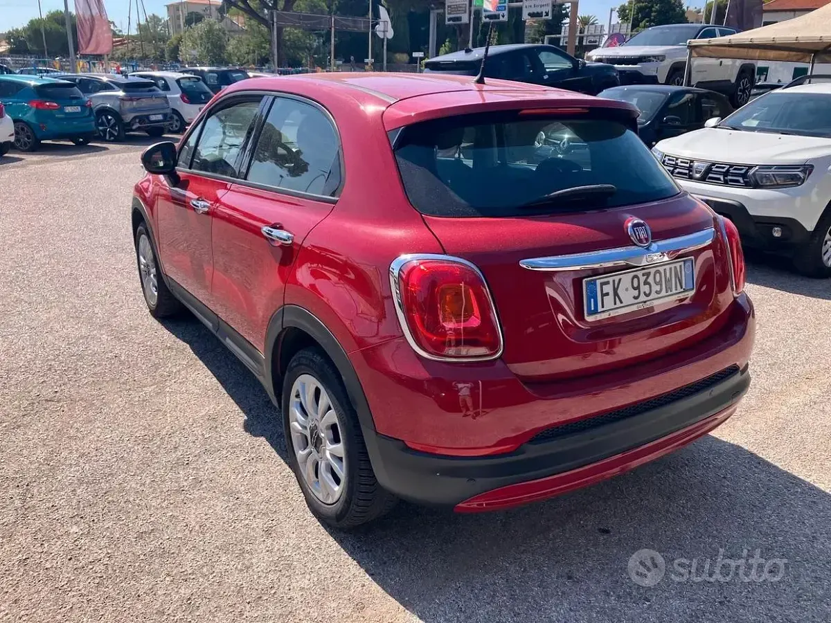 Usata Fiat 500X Pop Star 95 CV (69 kW) 2017 Rosso SUV