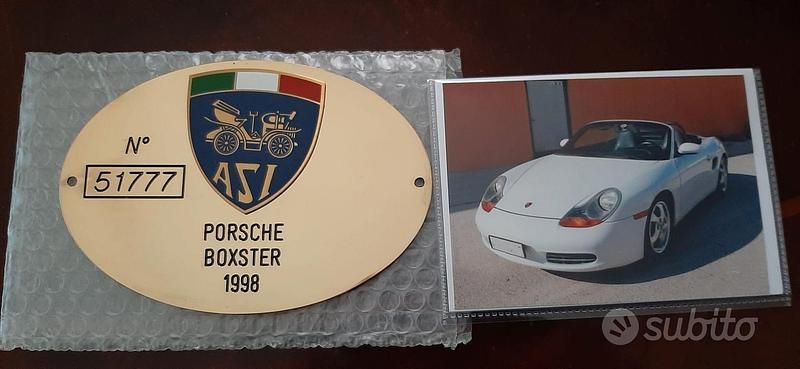 Usata Porsche 986 Boxster 204 CV (150 kW) 1998 Bianco Cabrio