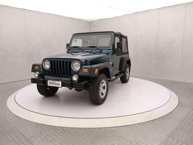 Usata Jeep Wrangler 118 CV (86 kW) 1997 Verde SUV