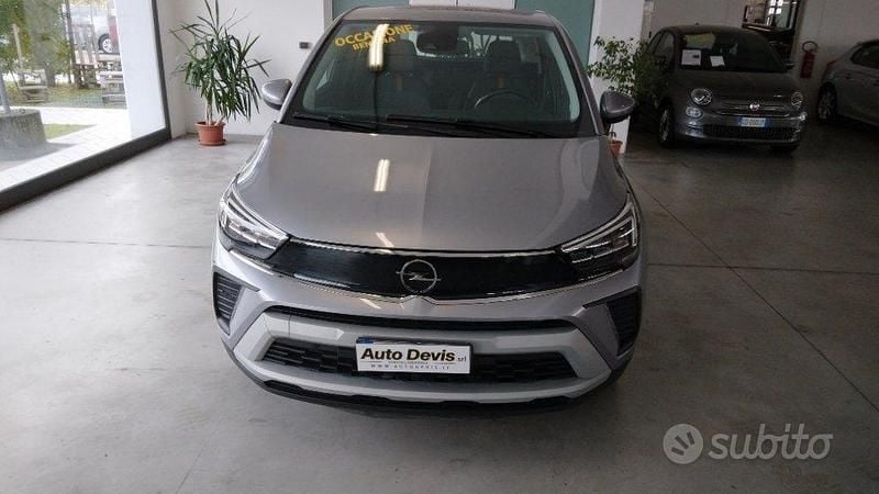Usata Opel Crossland X Elegance 83 CV (61 kW) 2021 Grigio SUV