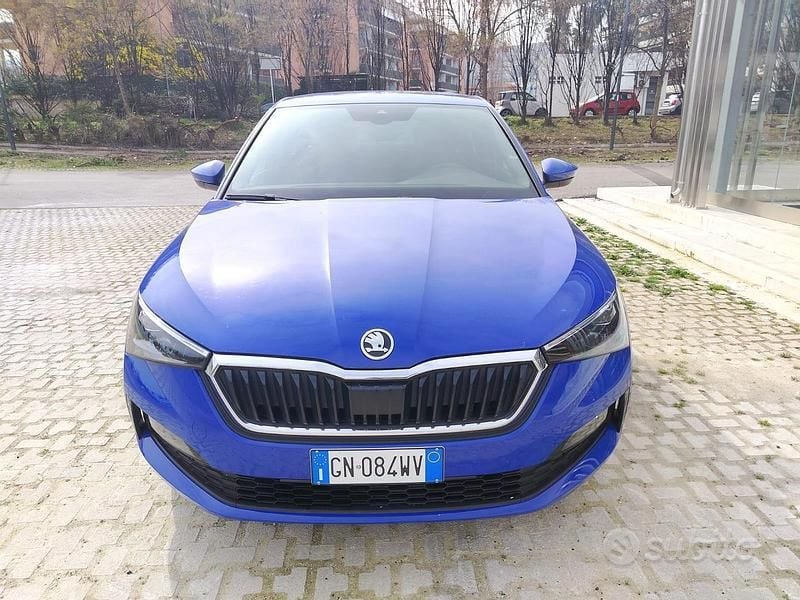 Usata Skoda Scala Style 110 CV (80 kW) 2023 Blu Utilitaria