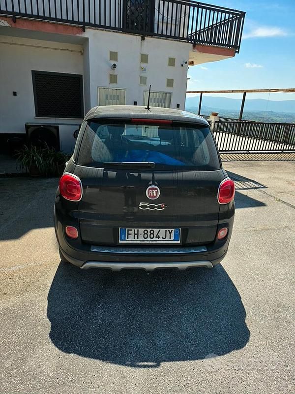 Usata Fiat 500L Trekking 95 CV (69 kW) 2017 Nero Monovolume