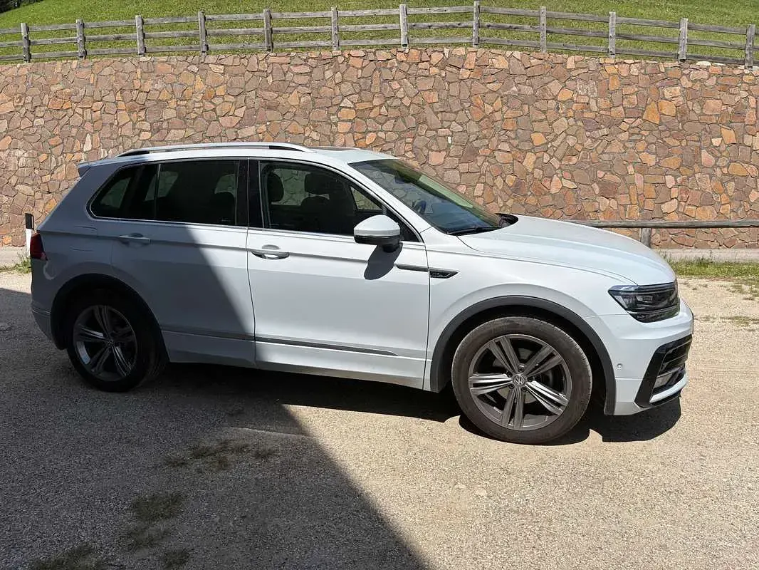 Usata VW Tiguan Advance 150 CV (110 kW) 2019 Bianco SUV