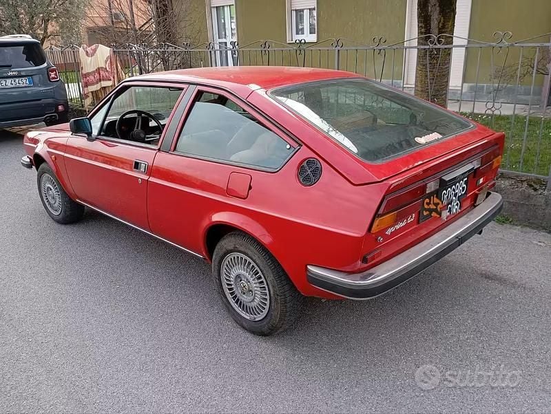 Usata Alfa Romeo Alfasud Sprint 1970 Rosso