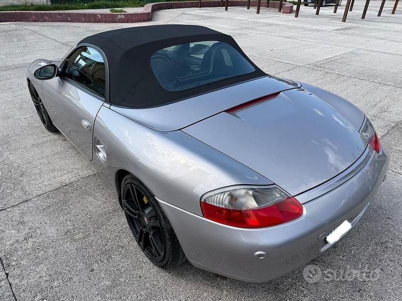 Gebraucht Porsche Boxster 220 PS (161 kW) 2001 Grau Cabrio
