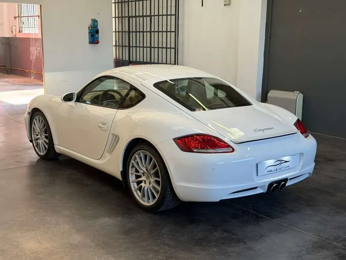 Usata Porsche Cayman 245 CV (180 kW) 2008 Bianco Coupé