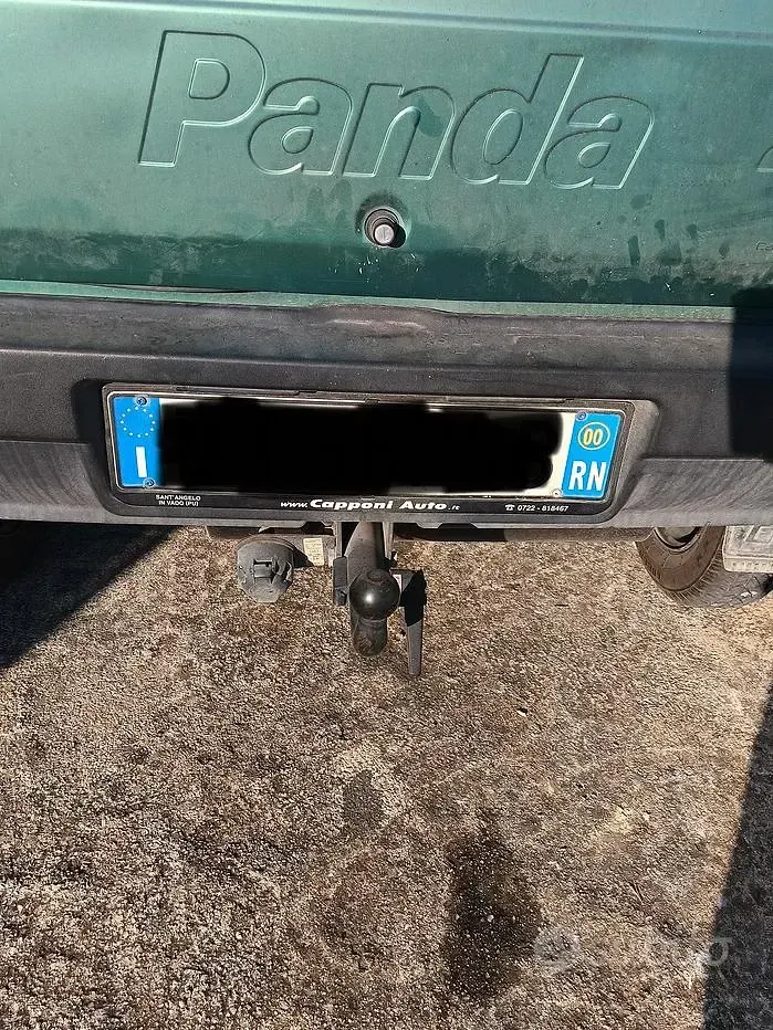 Usata Fiat Panda 4x4 54 CV (39 kW) 2000 Verde Utilitaria