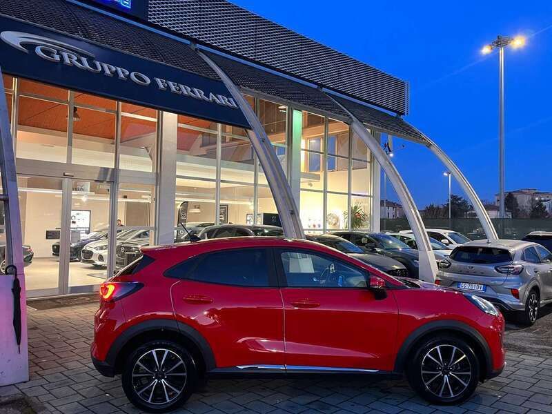 Usata Ford Puma Titanium S 125 CV (91 kW) 2021 Rosso SUV