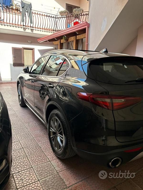 Usata Alfa Romeo Stelvio 210 CV (154 kW) 2018 Nero SUV