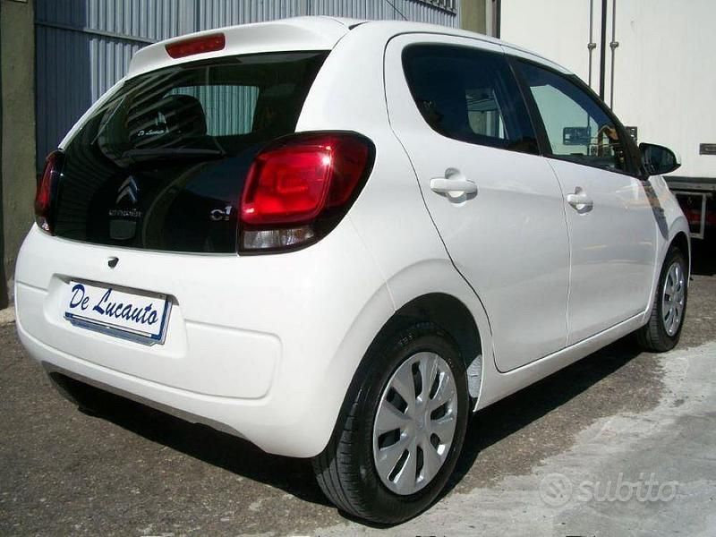 Usata Citroën C1 Feel 69 CV (50 kW) 2016 Bianco Utilitaria