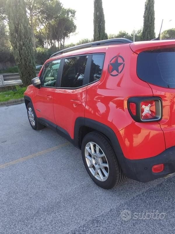 Usata Jeep Renegade 120 CV (88 kW) 2019 Rosso SUV