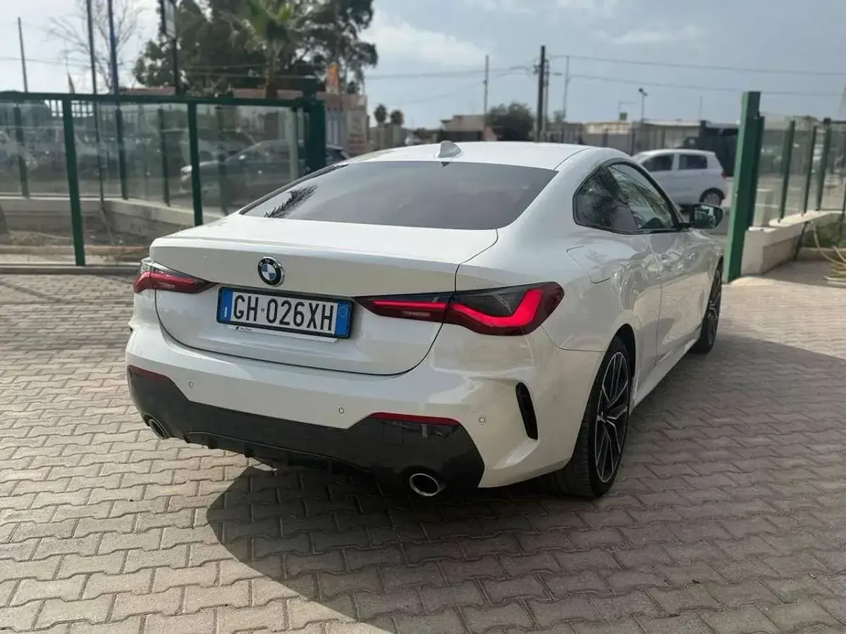 Usata BMW 420 M Sport 190 CV (139 kW) 2022 Bianco Coupé