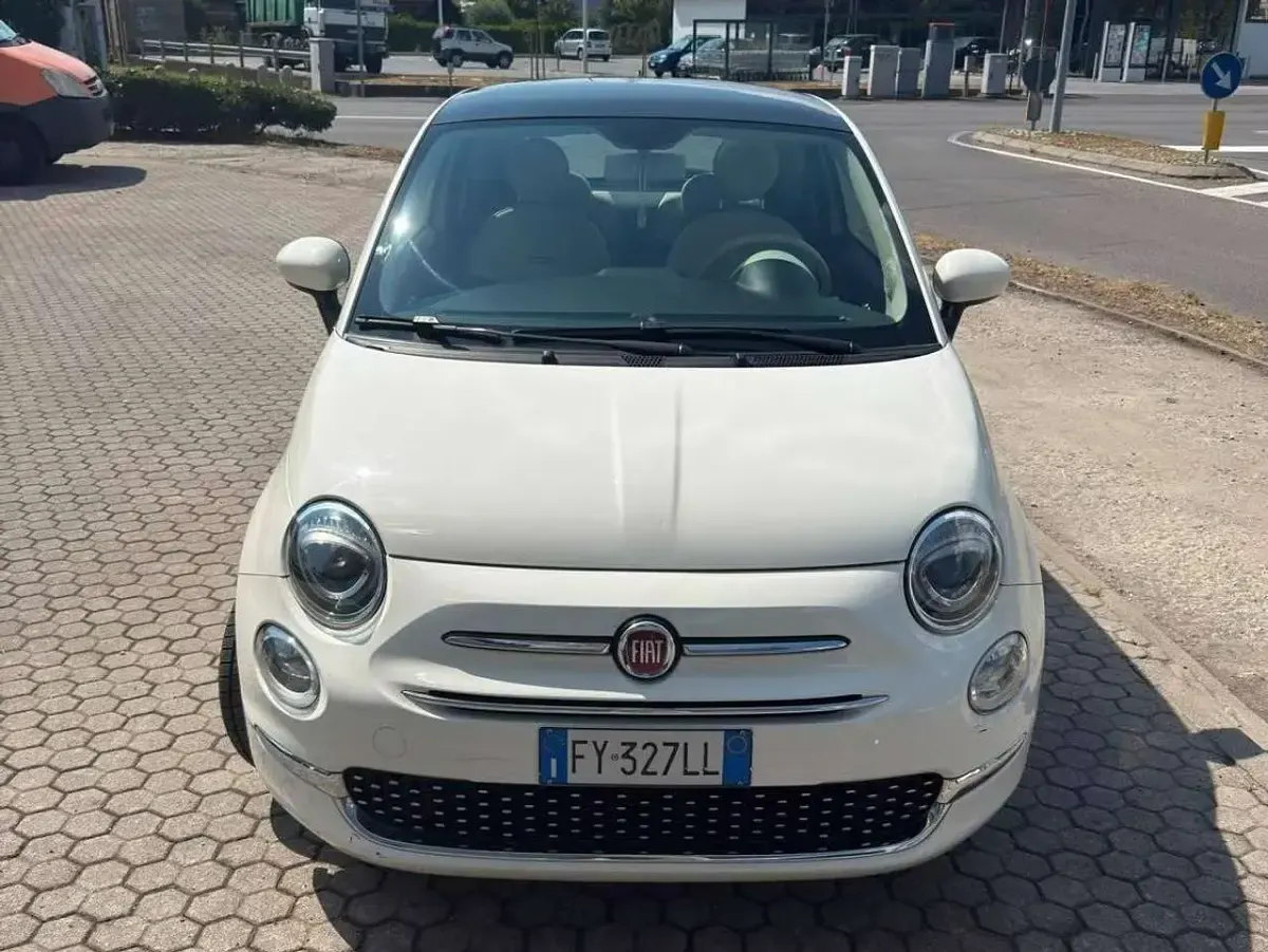 Usata Fiat 500C Lounge 69 CV (50 kW) 2019 Bianco Cabrio