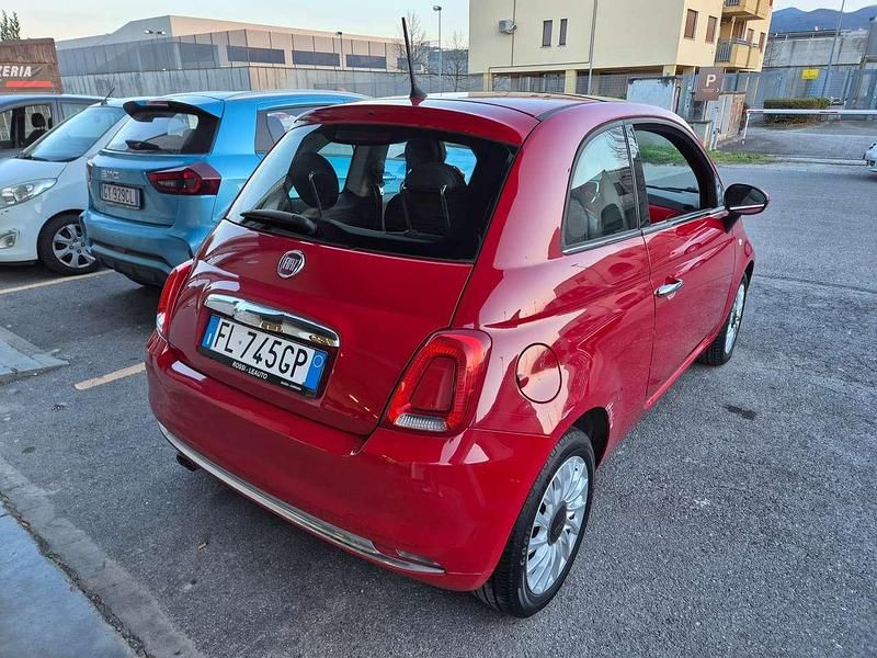 Usata Fiat 500 Lounge 69 CV (50 kW) 2017 Rosso Utilitaria