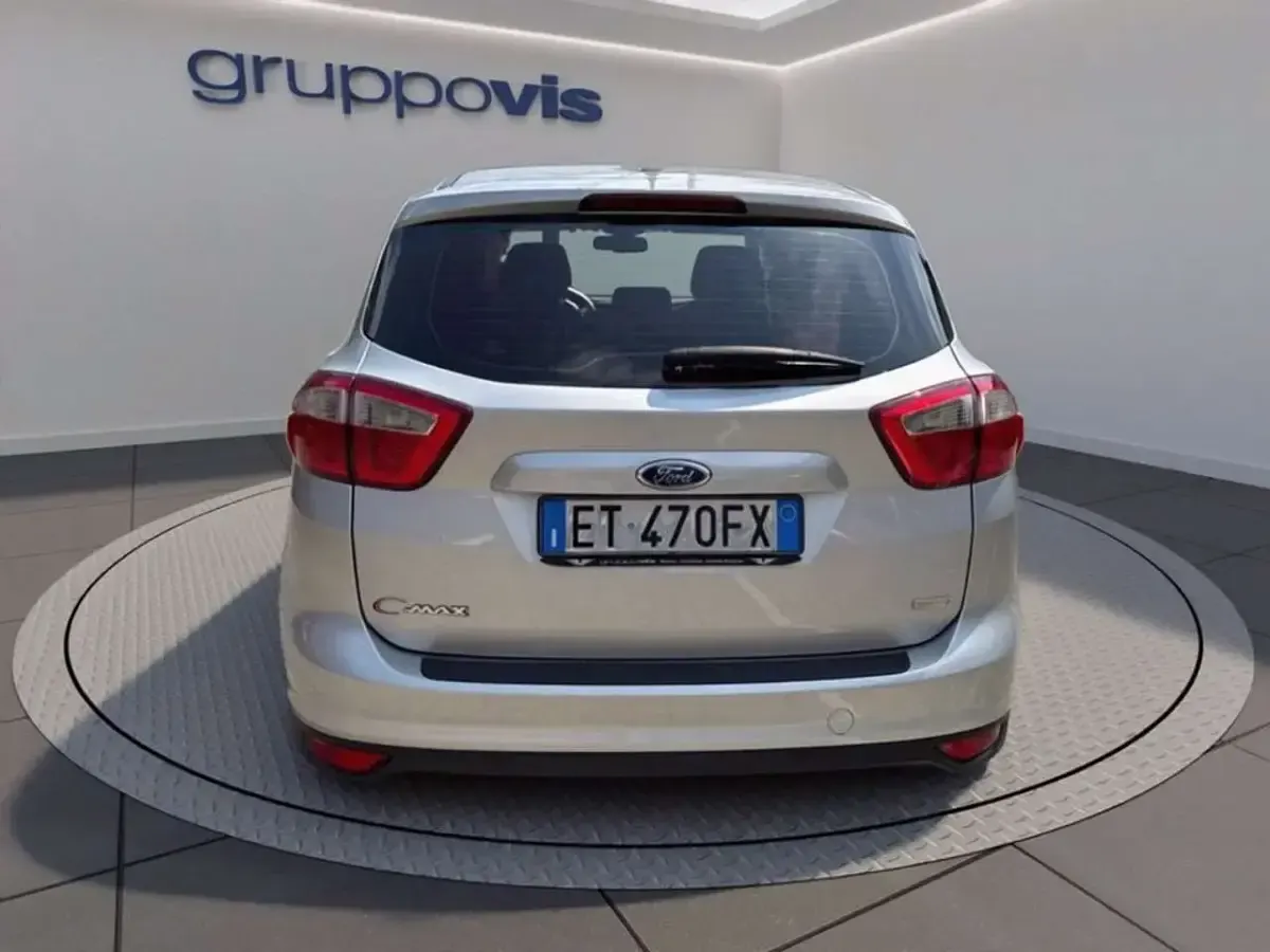 Usata Ford C-MAX 125 CV (91 kW) 2013 Argento metallizzato Monovolume