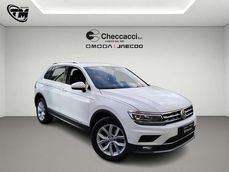 Usata VW Tiguan Advance 150 CV (110 kW) 2019 Bianco SUV