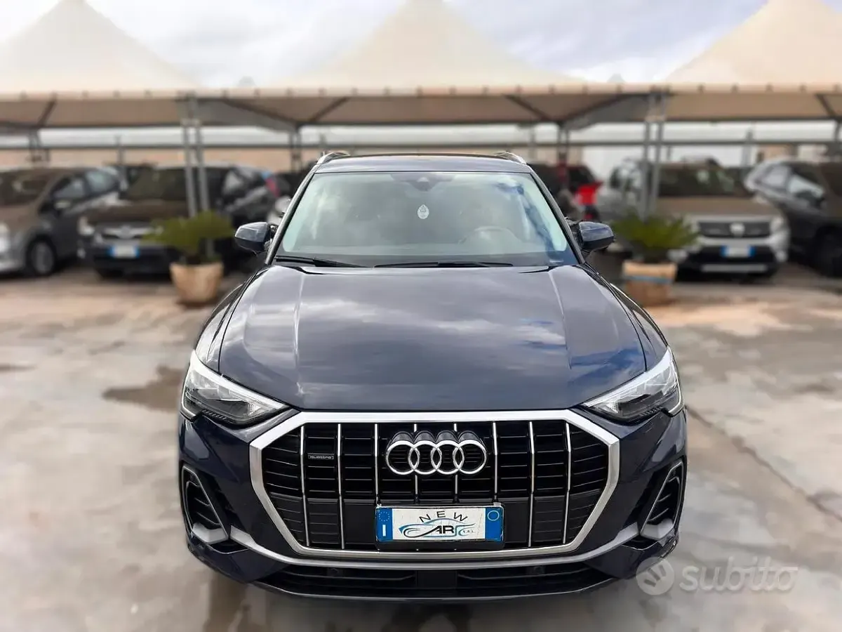 Käytetty Audi Q3 Design 150 HP (110 kW) 2020 Sininen Katumaasturi