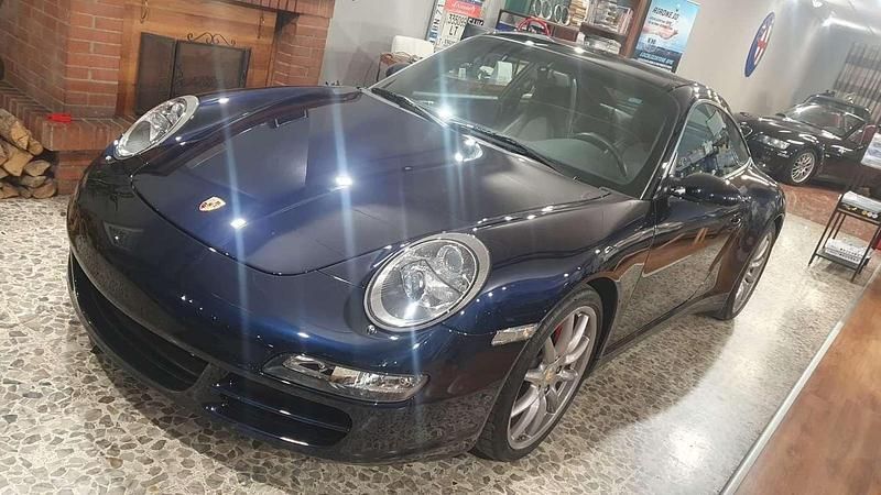 Usata Porsche 911 Targa 4S 360 CV (264 kW) 2006 Blu/azzurro Cabrio