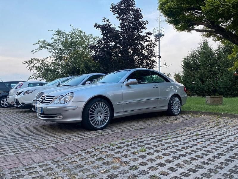 Usata Mercedes CLK240 170 CV (125 kW) 2002 Grigio Coupé