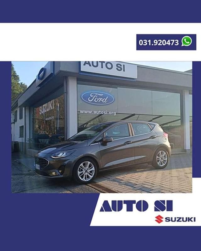 Usata Ford Fiesta Titanium 125 CV (91 kW) 2022 Grigio Utilitaria