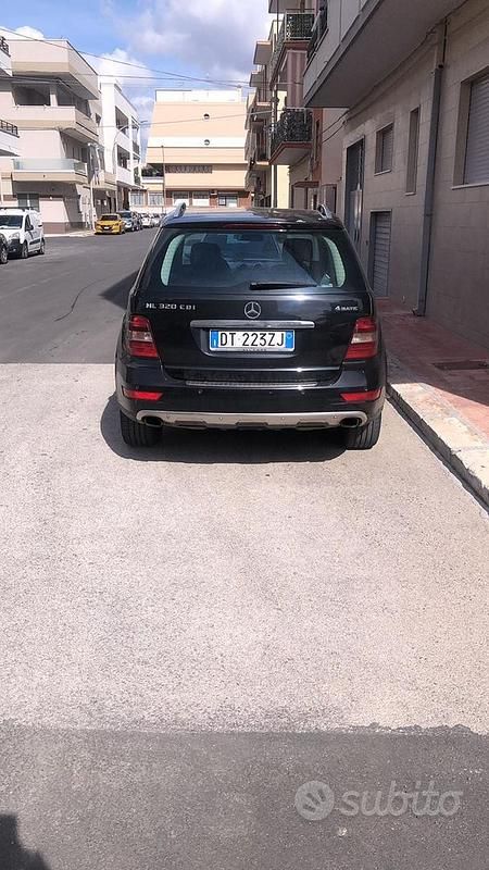 Usata Mercedes ML320 2008 Nero SUV