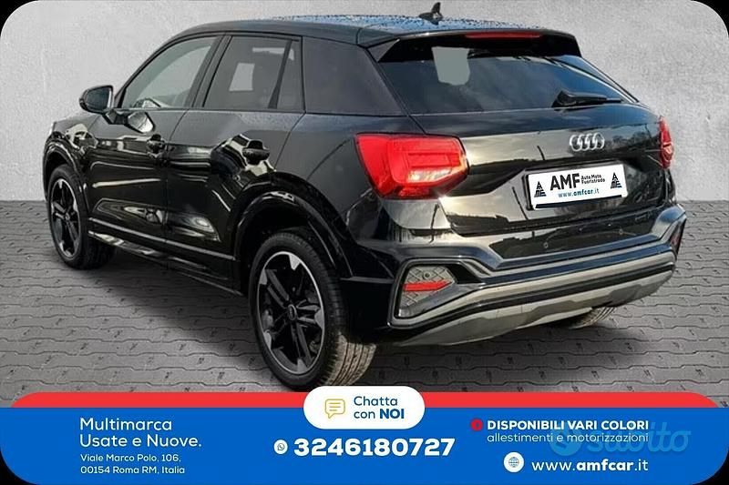 Usata Audi Q2 S-Line 116 CV (85 kW) 2023 Nero SUV