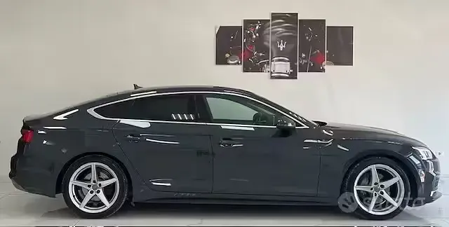Usata Audi A5 S-Line 190 CV (139 kW) 2017 Grigio Coupé