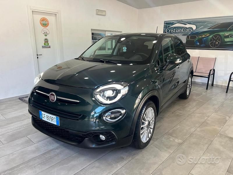 Usata Fiat 500X Sport 130 CV (95 kW) 2021 Verde SUV