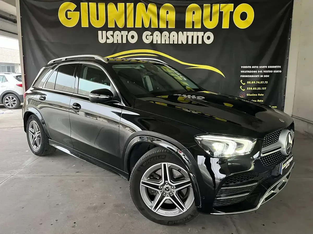 Usata Mercedes GLE400 Premium 330 CV (242 kW) 2022 Nero SUV