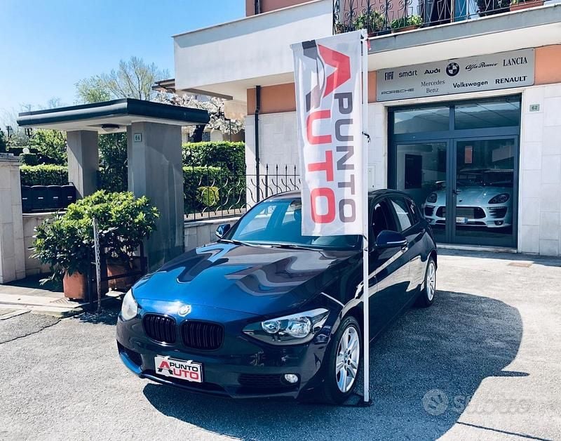 Usata BMW 116 Efficient Dynamics 116 CV (85 kW) 2012 Blu Utilitaria