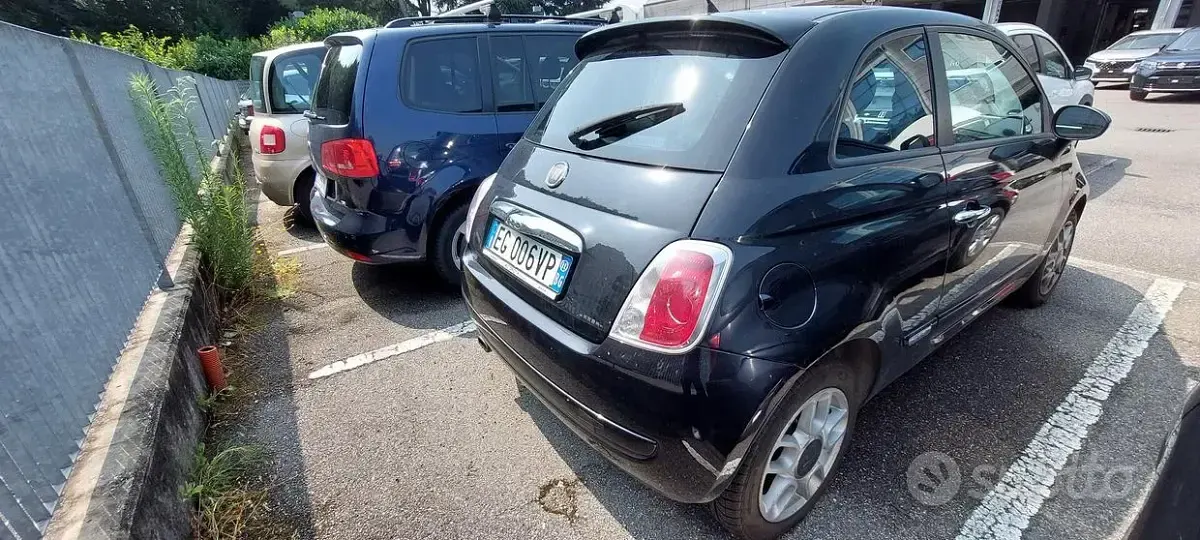 Usata Fiat 500 69 CV (50 kW) 2011 Nero Berlina