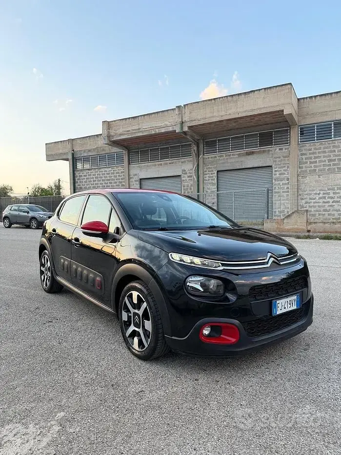 Usata Citroën C3 Live 99 CV (72 kW) 2017 Nero Berlina
