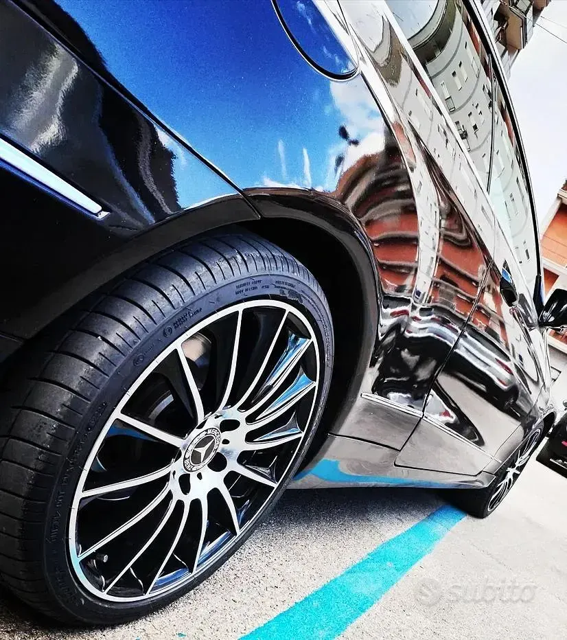 Usata Mercedes E250 204 CV (150 kW) 2009 Nero Coupé