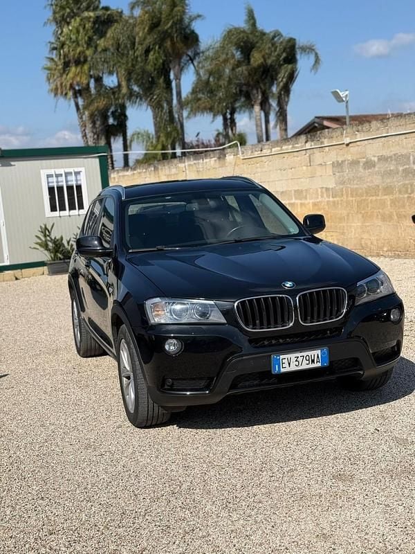 Usata BMW X3 Efficient Dynamics 183 CV (134 kW) 2014 Nero SUV