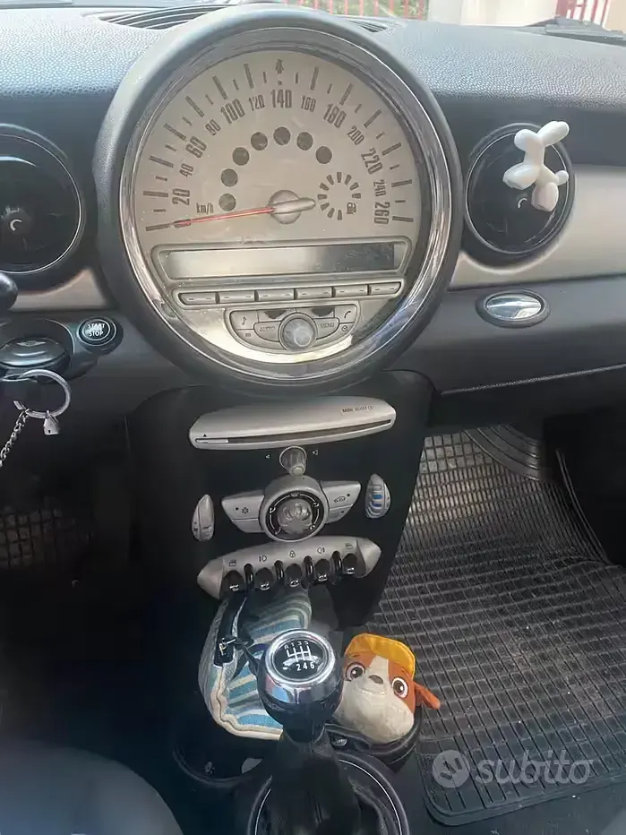 Usata Mini One D 122 CV (89 kW) 2010 Grigio Utilitaria