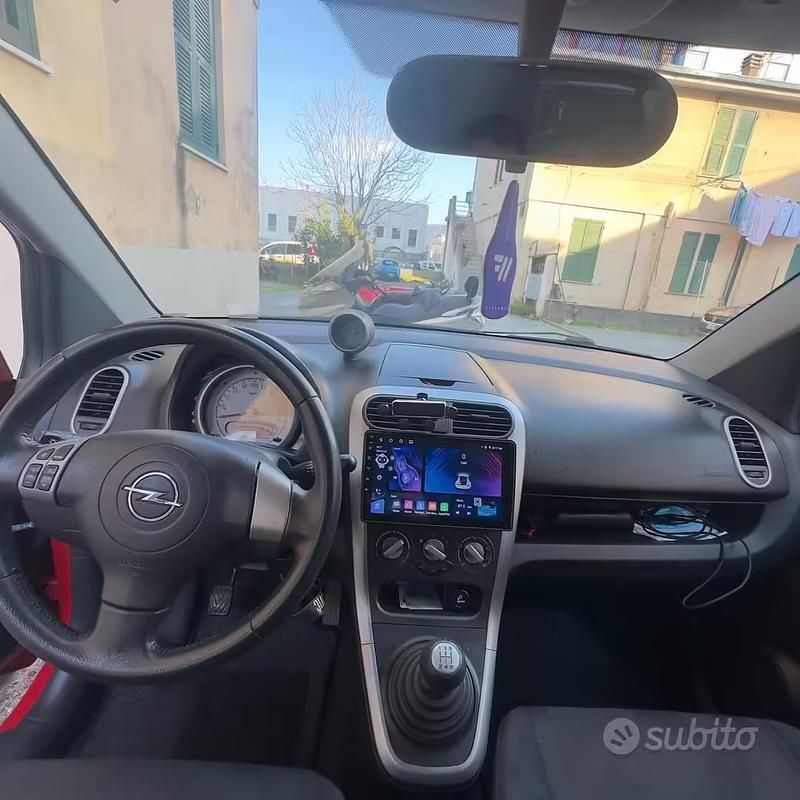 Usata Opel Agila 2010 Rosso Utilitaria